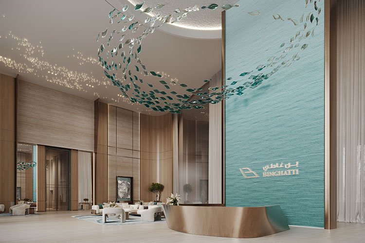 Modern residential tower with smart living features in Dubai