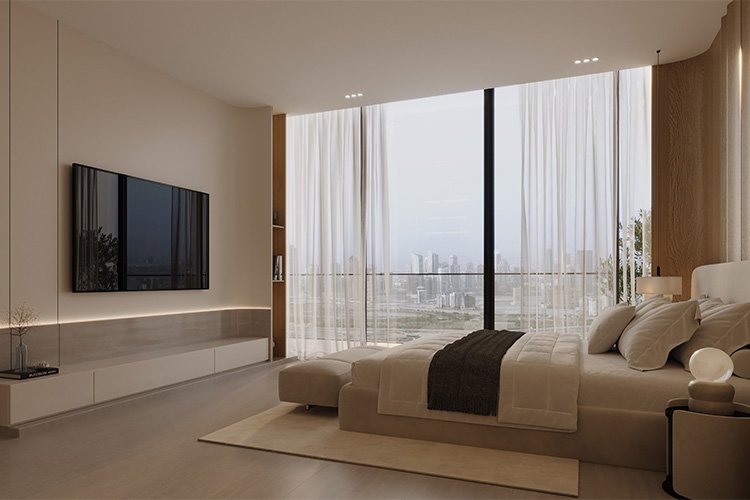 Modern apartments at Binghatti Haven Sports City Dubai