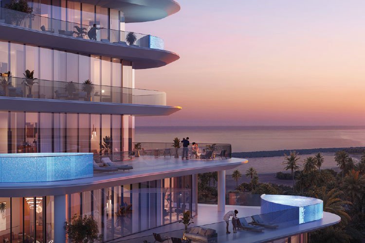13-storey Pelagia residential tower Al Marjan Island