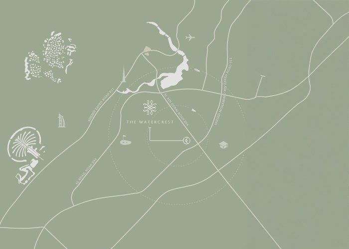 Ellington Properties luxury community The Watercrest Duba