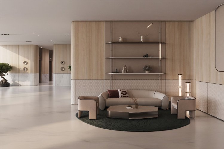 Iconic towers Binghatti Skyrise reflective design