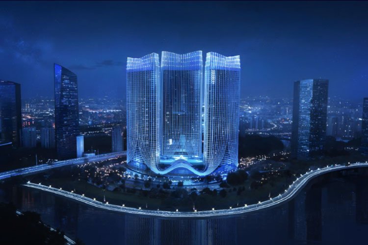 Canal-front living at Binghatti Skyrise Dubai